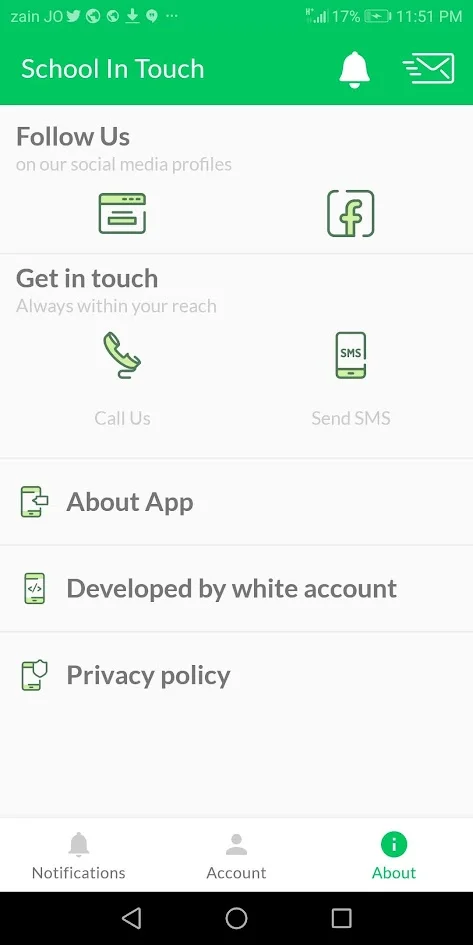 School In Touch 2018, screen 5
